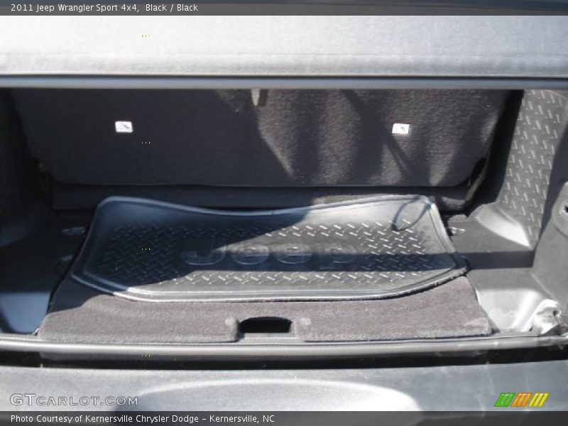 Black / Black 2011 Jeep Wrangler Sport 4x4