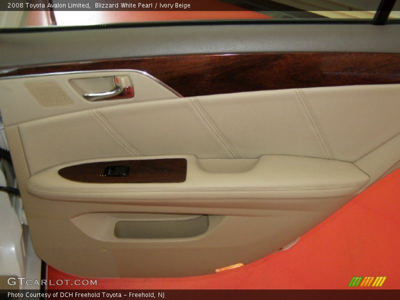 Blizzard White Pearl / Ivory Beige 2008 Toyota Avalon Limited