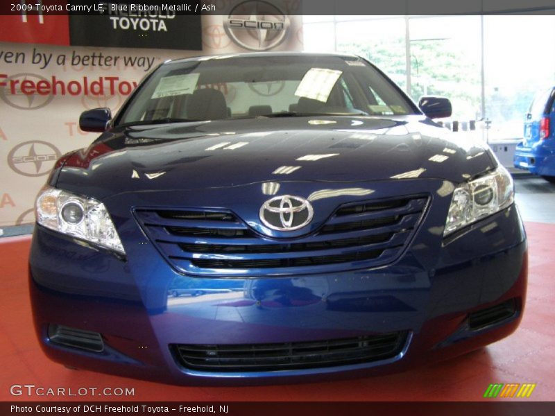 Blue Ribbon Metallic / Ash 2009 Toyota Camry LE