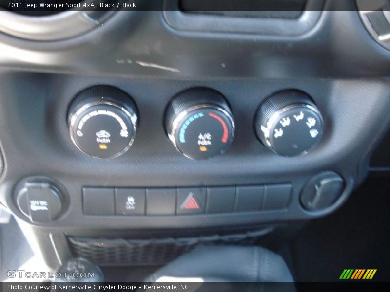 Black / Black 2011 Jeep Wrangler Sport 4x4
