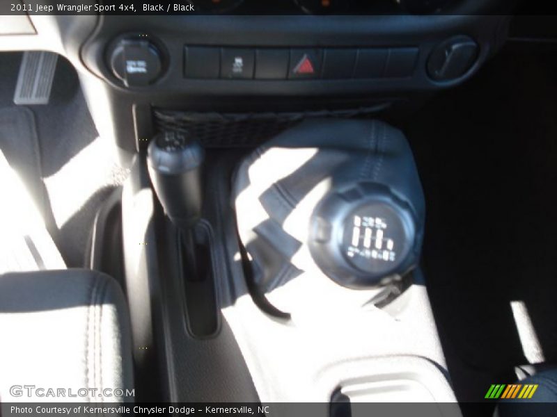 Black / Black 2011 Jeep Wrangler Sport 4x4