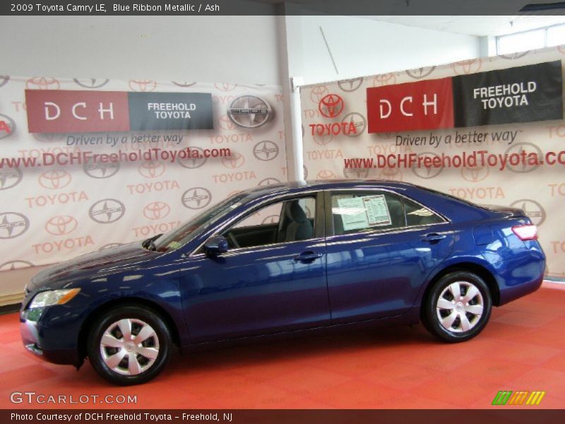 Blue Ribbon Metallic / Ash 2009 Toyota Camry LE