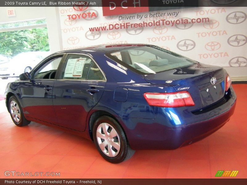 Blue Ribbon Metallic / Ash 2009 Toyota Camry LE