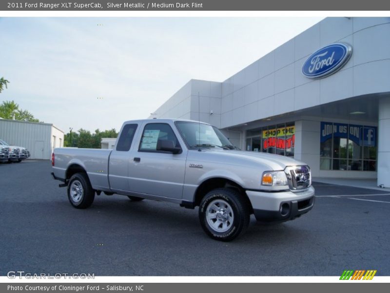  2011 Ranger XLT SuperCab Silver Metallic