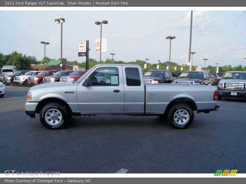 2011 Ranger XLT SuperCab Silver Metallic
