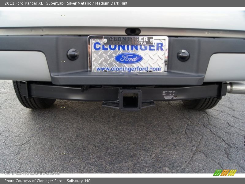 Silver Metallic / Medium Dark Flint 2011 Ford Ranger XLT SuperCab