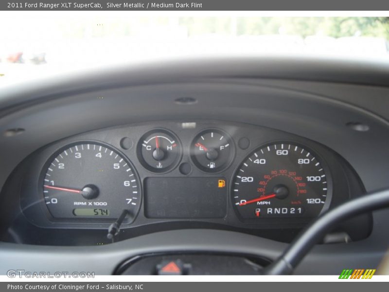  2011 Ranger XLT SuperCab XLT SuperCab Gauges