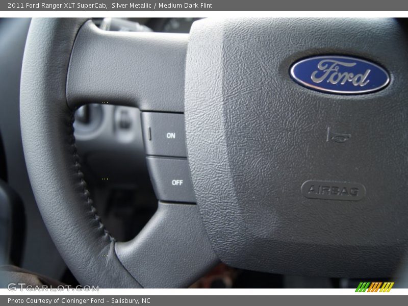 Controls of 2011 Ranger XLT SuperCab