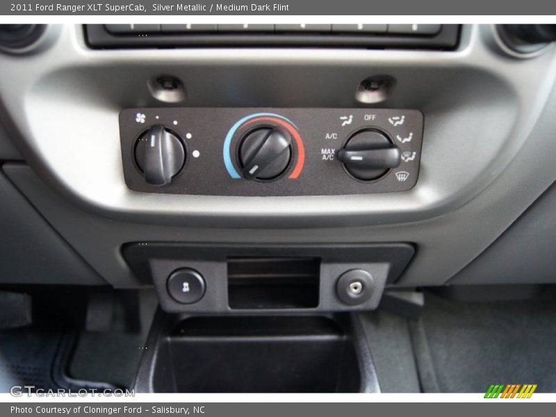 Silver Metallic / Medium Dark Flint 2011 Ford Ranger XLT SuperCab
