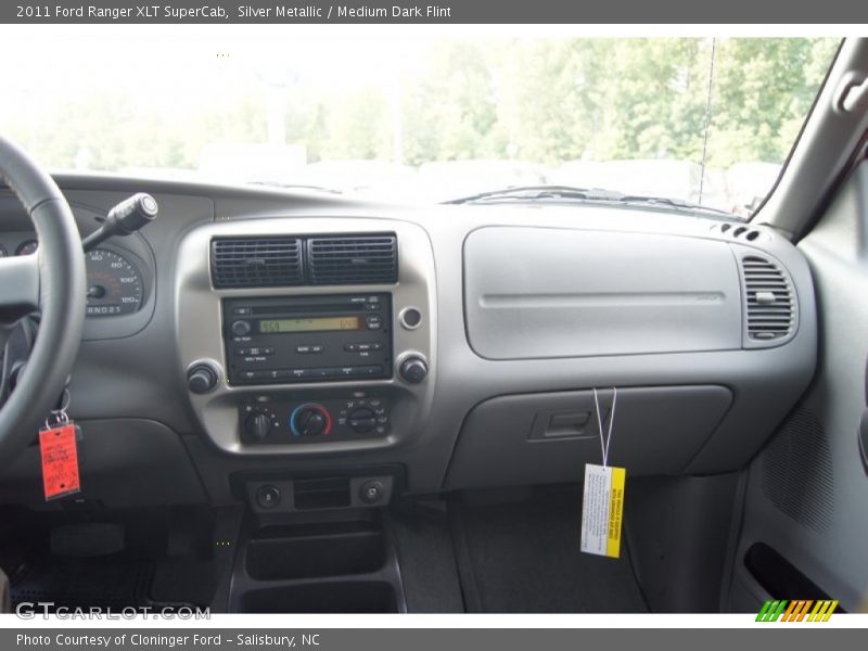 Silver Metallic / Medium Dark Flint 2011 Ford Ranger XLT SuperCab