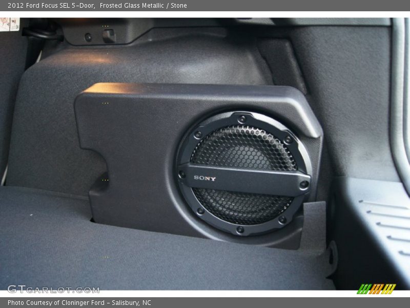 Frosted Glass Metallic / Stone 2012 Ford Focus SEL 5-Door