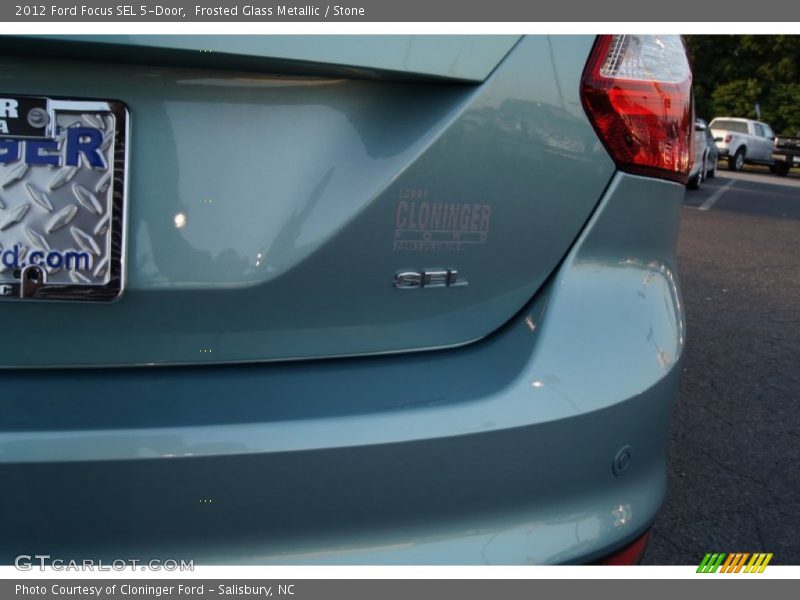 Frosted Glass Metallic / Stone 2012 Ford Focus SEL 5-Door