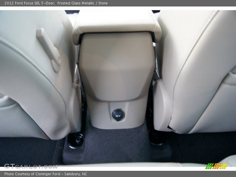 Frosted Glass Metallic / Stone 2012 Ford Focus SEL 5-Door