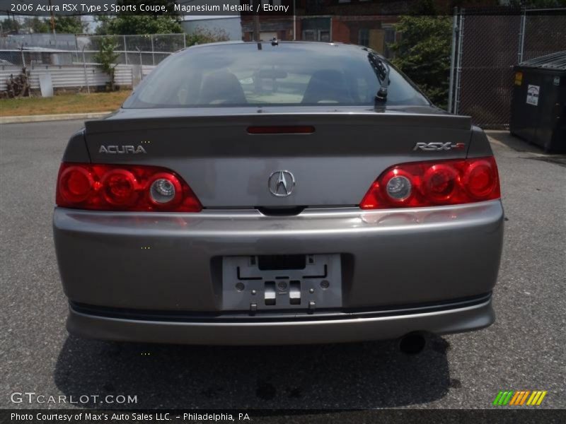 Magnesium Metallic / Ebony 2006 Acura RSX Type S Sports Coupe