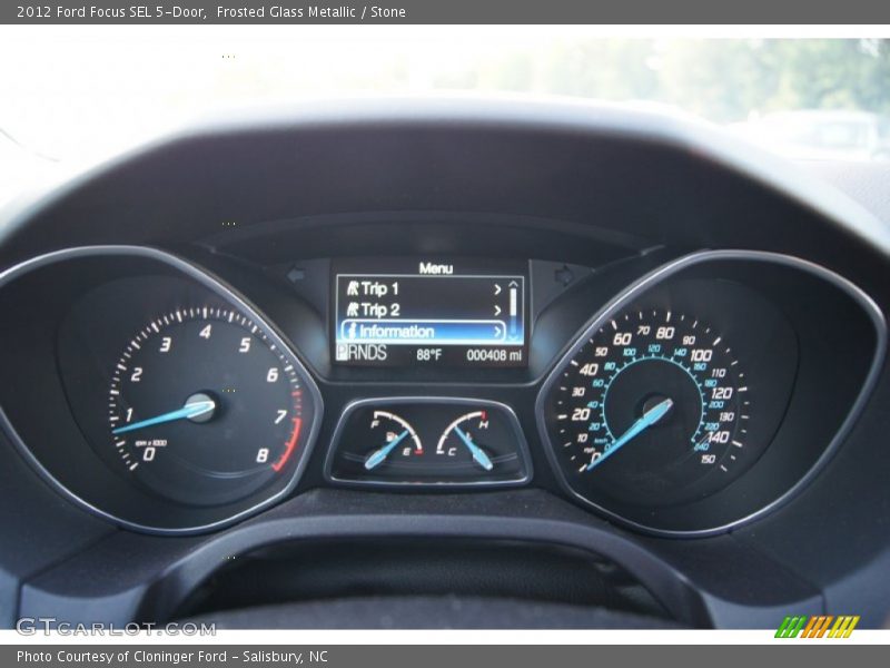  2012 Focus SEL 5-Door SEL 5-Door Gauges