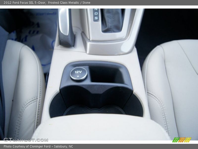 Frosted Glass Metallic / Stone 2012 Ford Focus SEL 5-Door