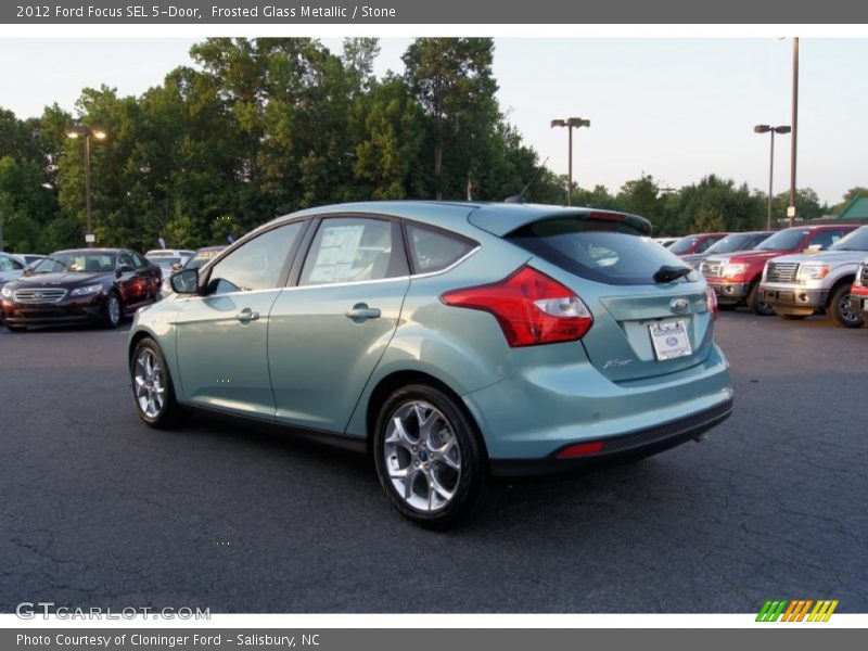 Frosted Glass Metallic / Stone 2012 Ford Focus SEL 5-Door