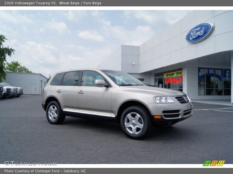 Wheat Beige / Pure Beige 2006 Volkswagen Touareg V6