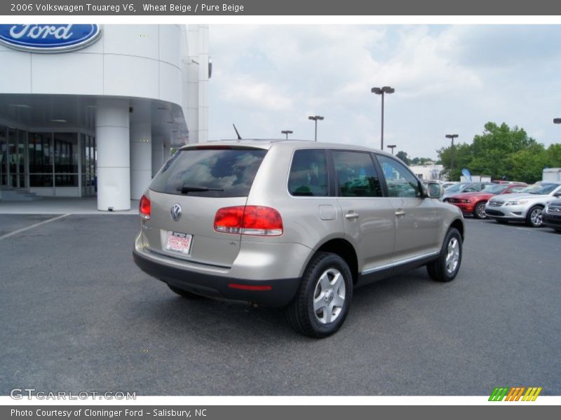 Wheat Beige / Pure Beige 2006 Volkswagen Touareg V6