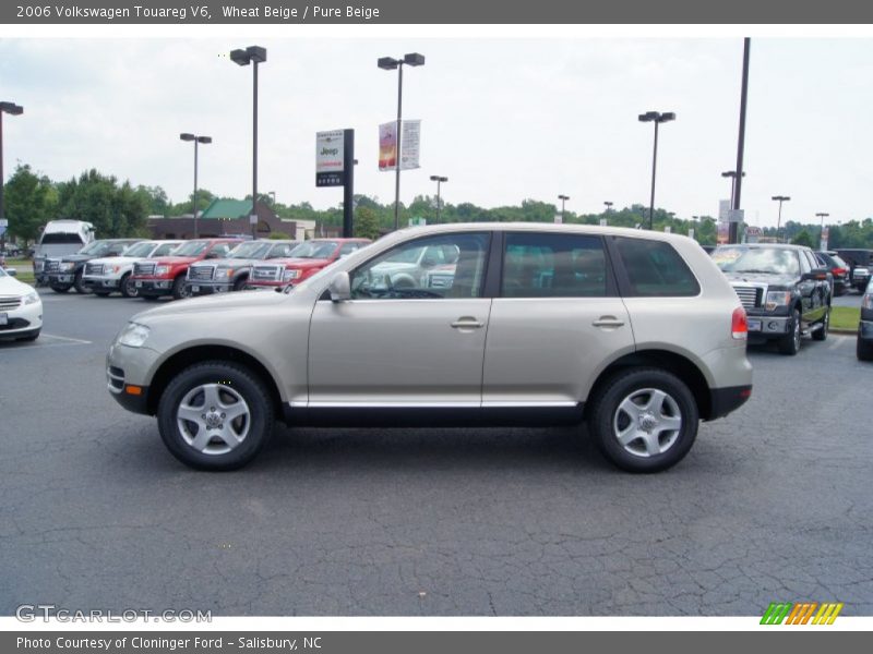 Wheat Beige / Pure Beige 2006 Volkswagen Touareg V6
