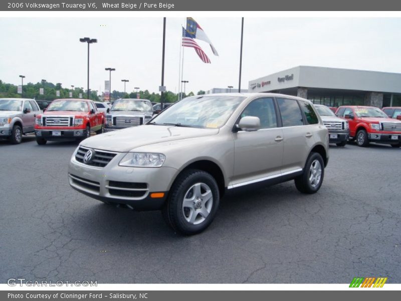 Wheat Beige / Pure Beige 2006 Volkswagen Touareg V6