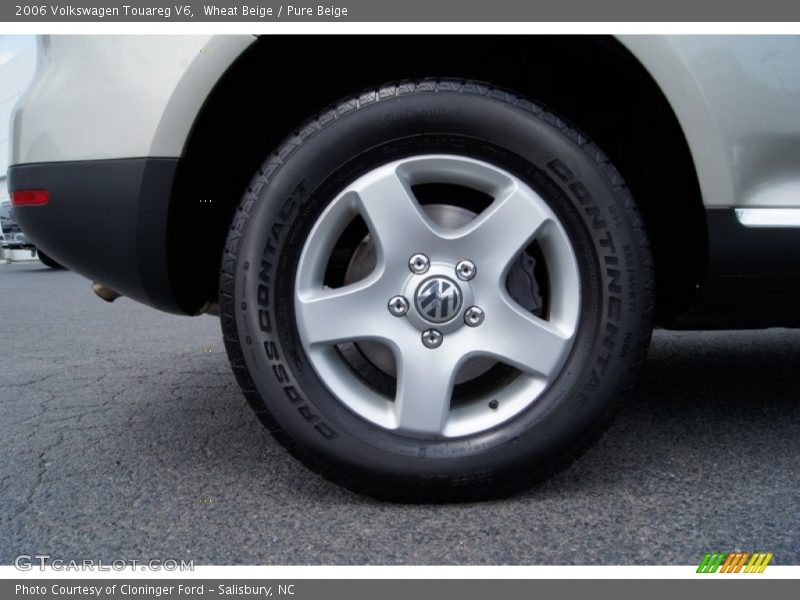 Wheat Beige / Pure Beige 2006 Volkswagen Touareg V6