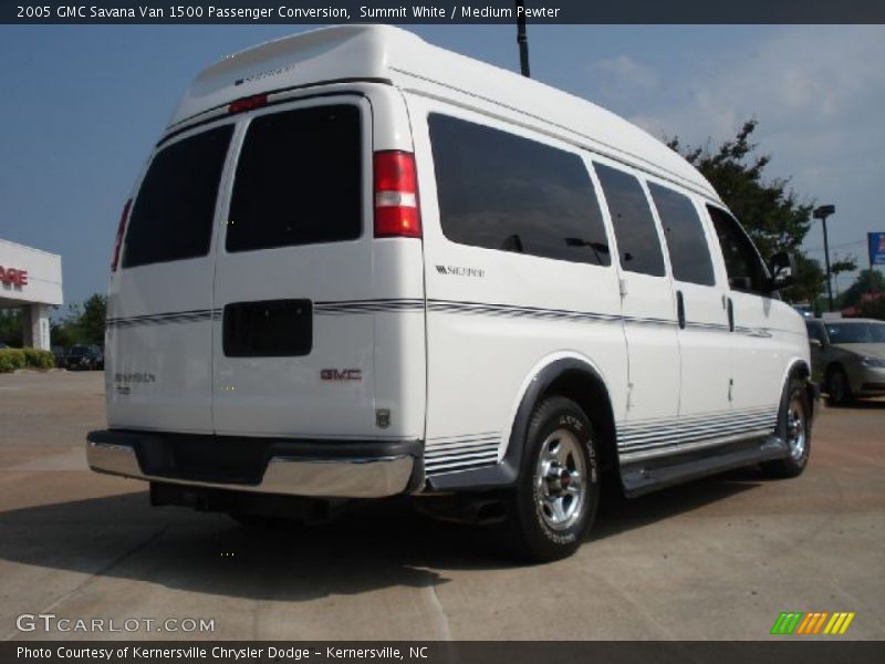 Summit White / Medium Pewter 2005 GMC Savana Van 1500 Passenger Conversion