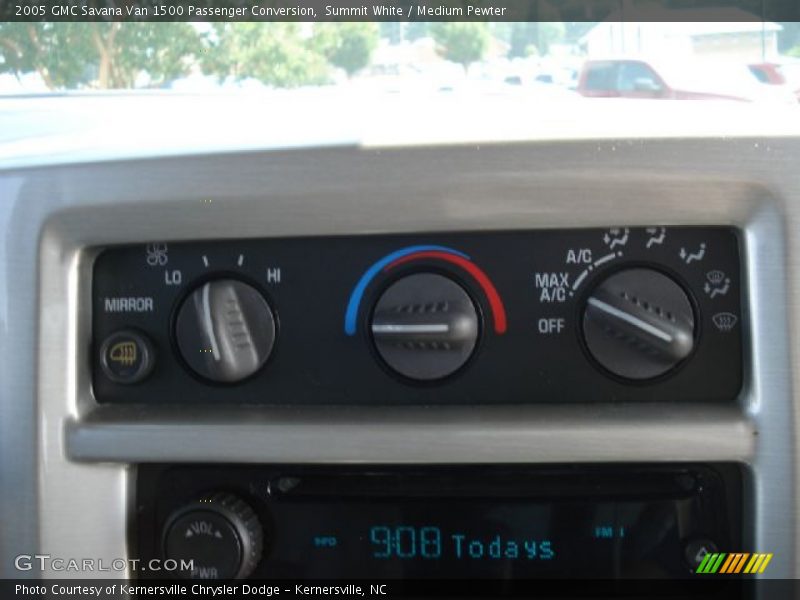 Summit White / Medium Pewter 2005 GMC Savana Van 1500 Passenger Conversion