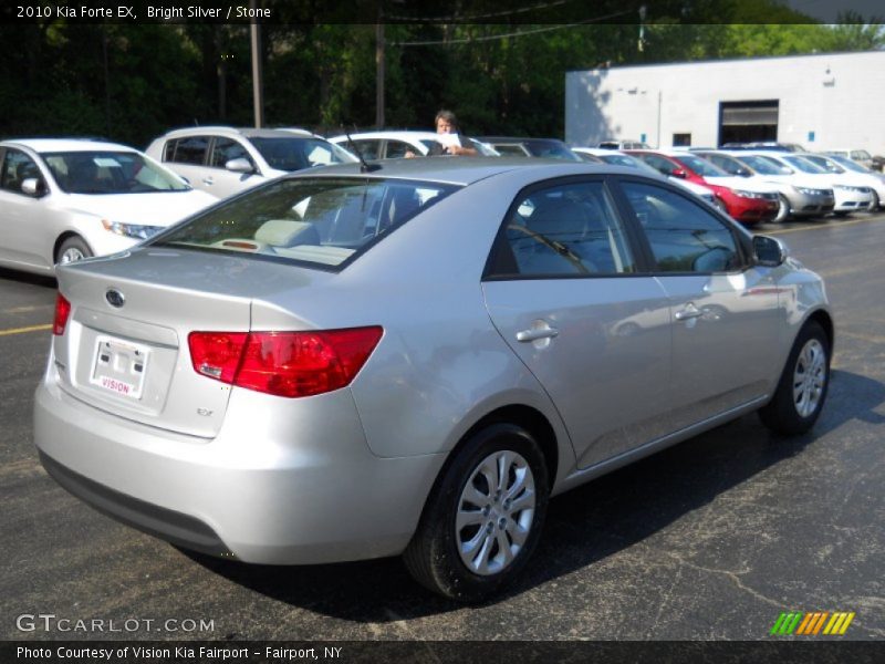 Bright Silver / Stone 2010 Kia Forte EX