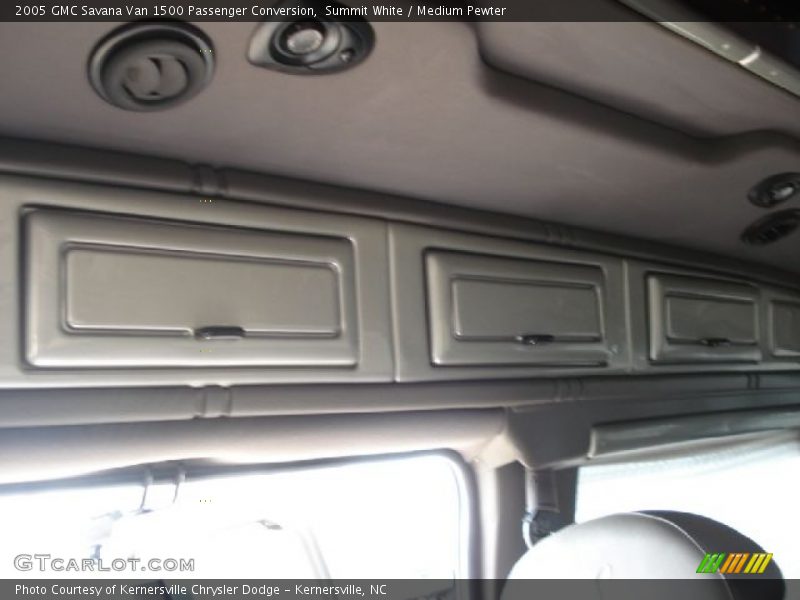 Summit White / Medium Pewter 2005 GMC Savana Van 1500 Passenger Conversion