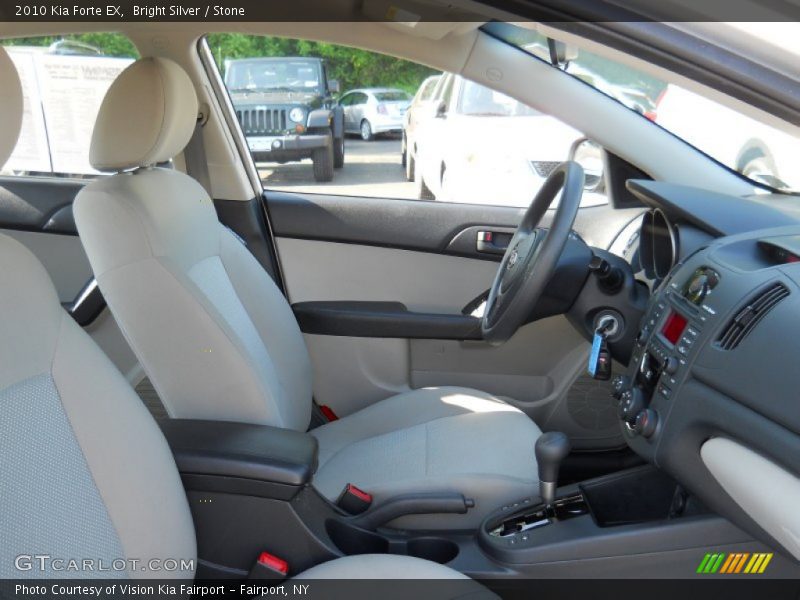 Bright Silver / Stone 2010 Kia Forte EX