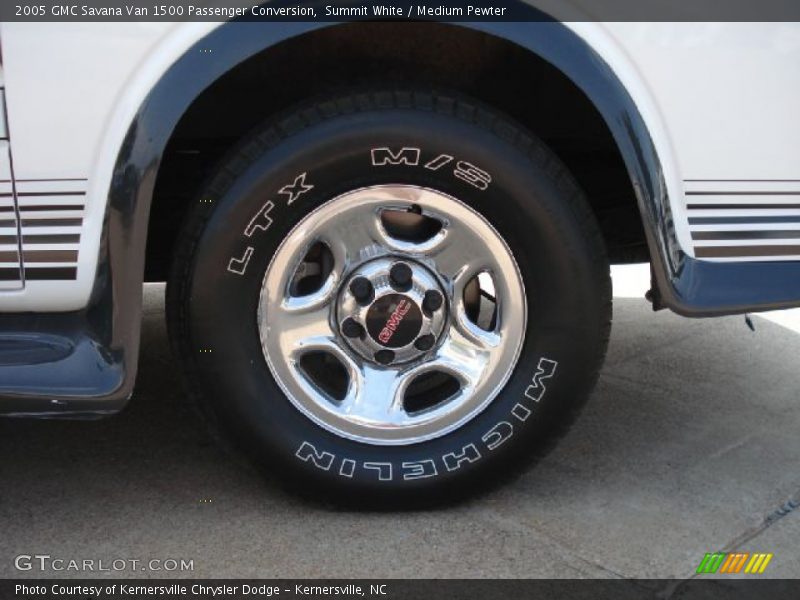 Summit White / Medium Pewter 2005 GMC Savana Van 1500 Passenger Conversion