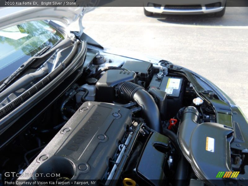 Bright Silver / Stone 2010 Kia Forte EX