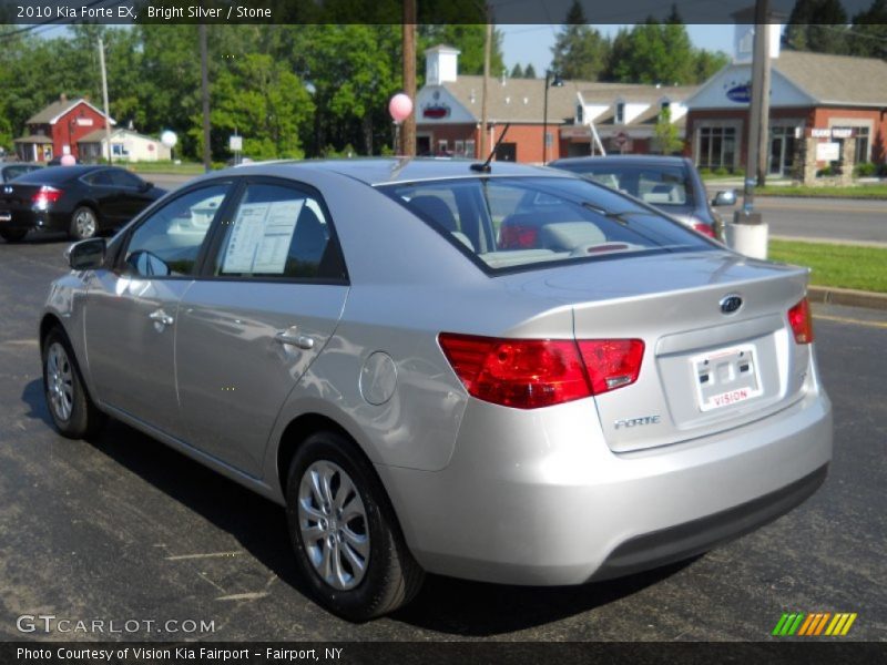 Bright Silver / Stone 2010 Kia Forte EX