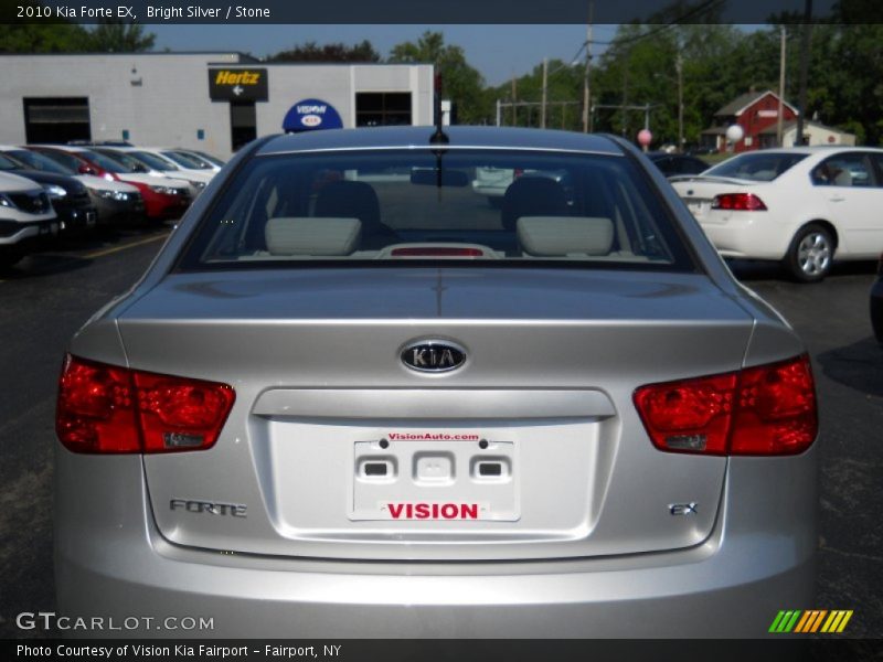Bright Silver / Stone 2010 Kia Forte EX