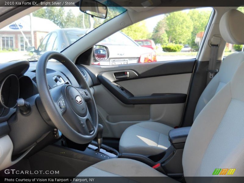 Bright Silver / Stone 2010 Kia Forte EX