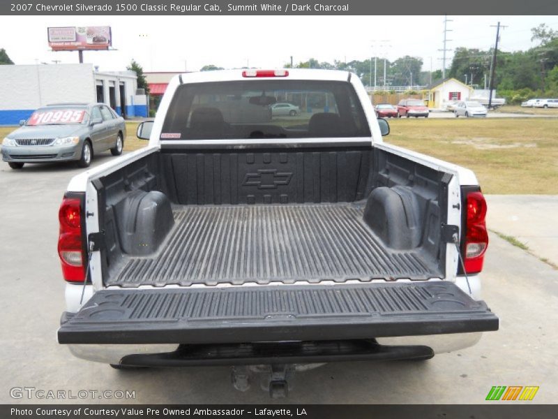 Summit White / Dark Charcoal 2007 Chevrolet Silverado 1500 Classic Regular Cab