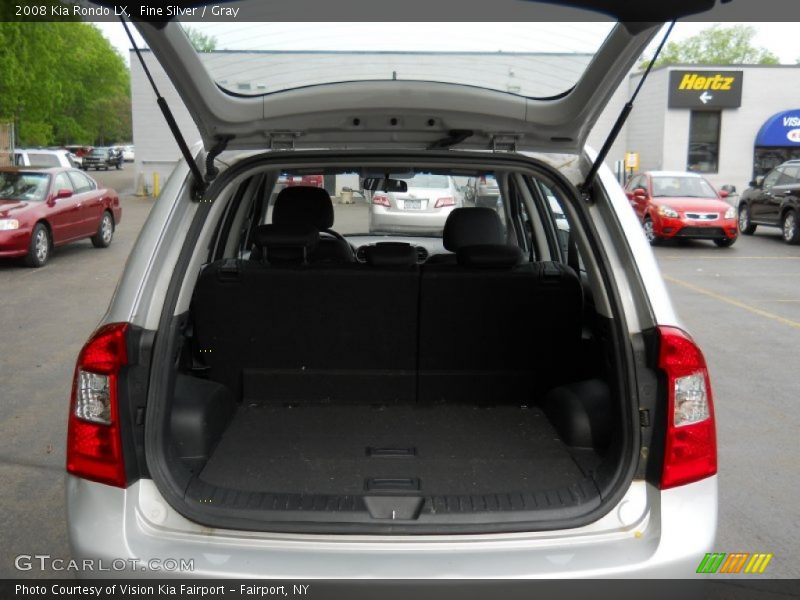 Fine Silver / Gray 2008 Kia Rondo LX