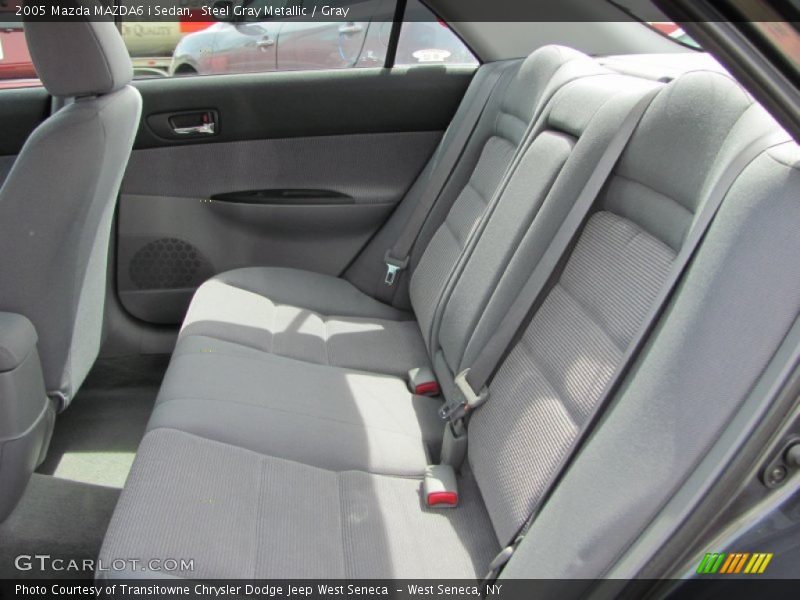 Steel Gray Metallic / Gray 2005 Mazda MAZDA6 i Sedan