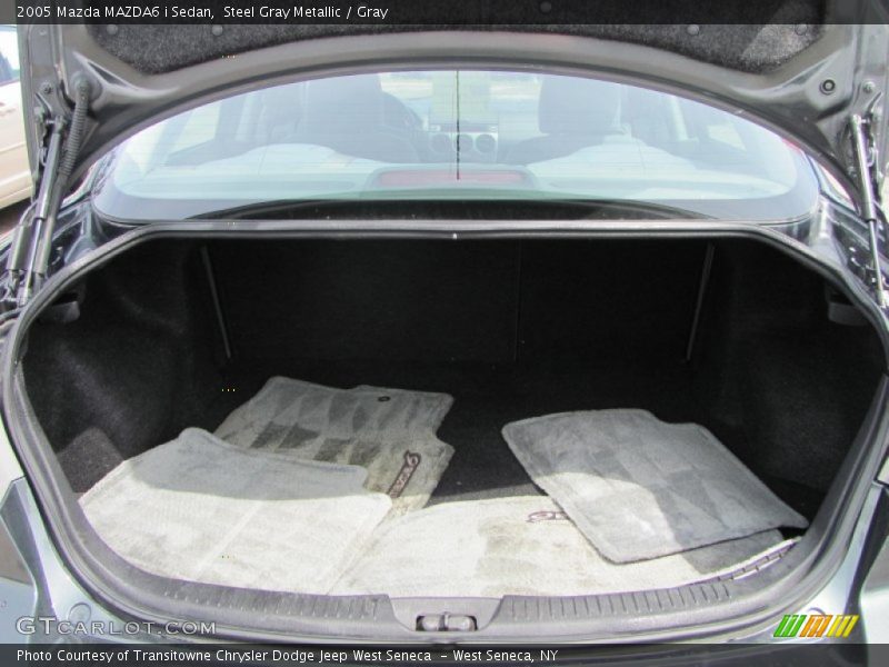 Steel Gray Metallic / Gray 2005 Mazda MAZDA6 i Sedan