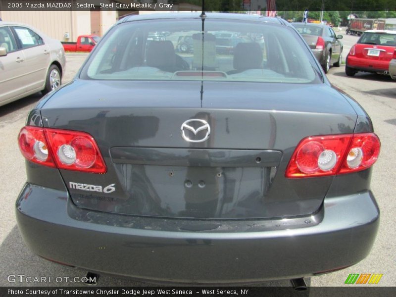 Steel Gray Metallic / Gray 2005 Mazda MAZDA6 i Sedan
