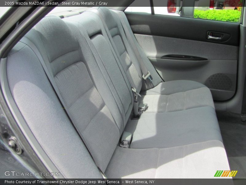 Steel Gray Metallic / Gray 2005 Mazda MAZDA6 i Sedan