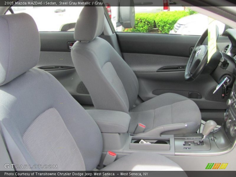 Steel Gray Metallic / Gray 2005 Mazda MAZDA6 i Sedan