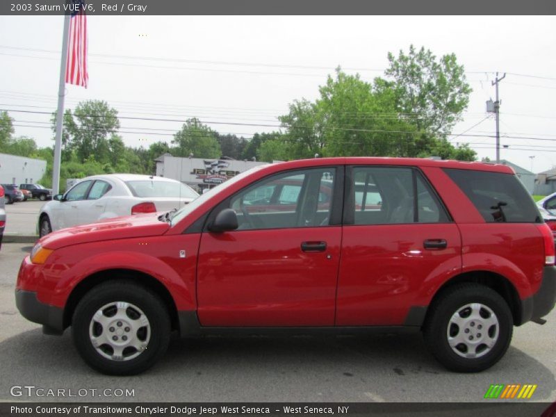 Red / Gray 2003 Saturn VUE V6