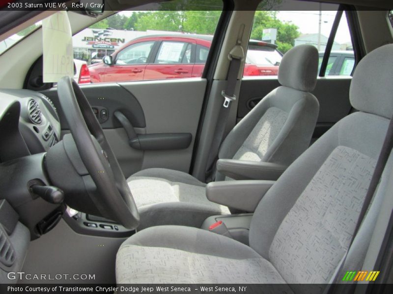 Red / Gray 2003 Saturn VUE V6