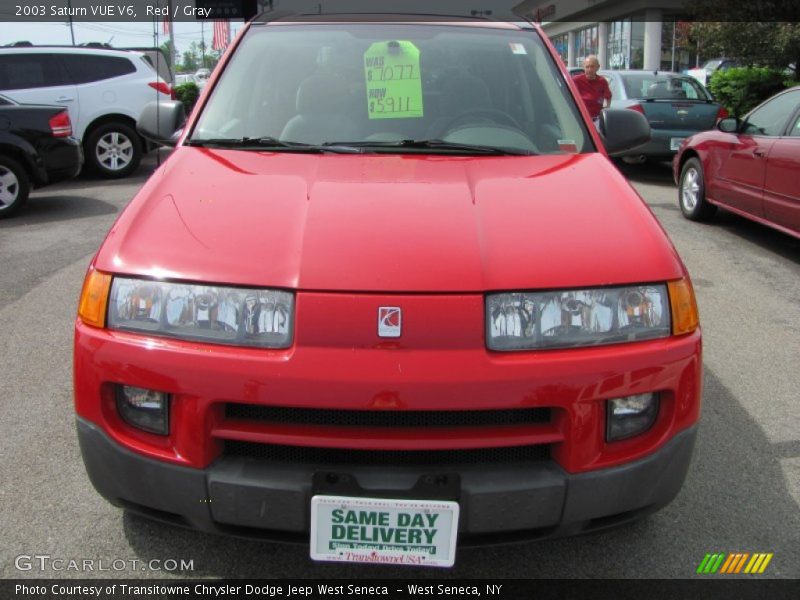Red / Gray 2003 Saturn VUE V6