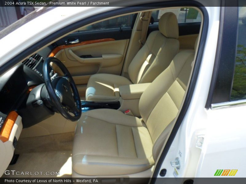  2004 TSX Sedan Parchment Interior