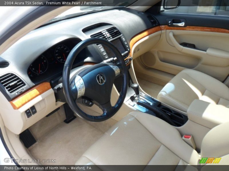 Parchment Interior - 2004 TSX Sedan 