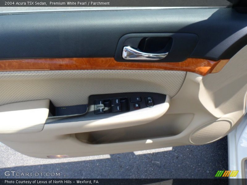 Premium White Pearl / Parchment 2004 Acura TSX Sedan
