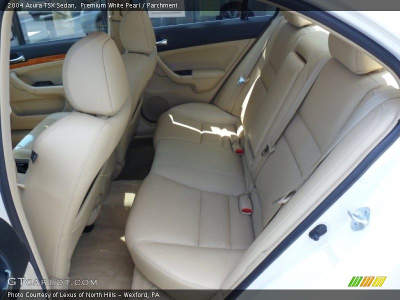  2004 TSX Sedan Parchment Interior